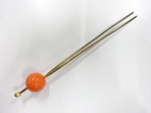 アンティーク　ガラス玉簪